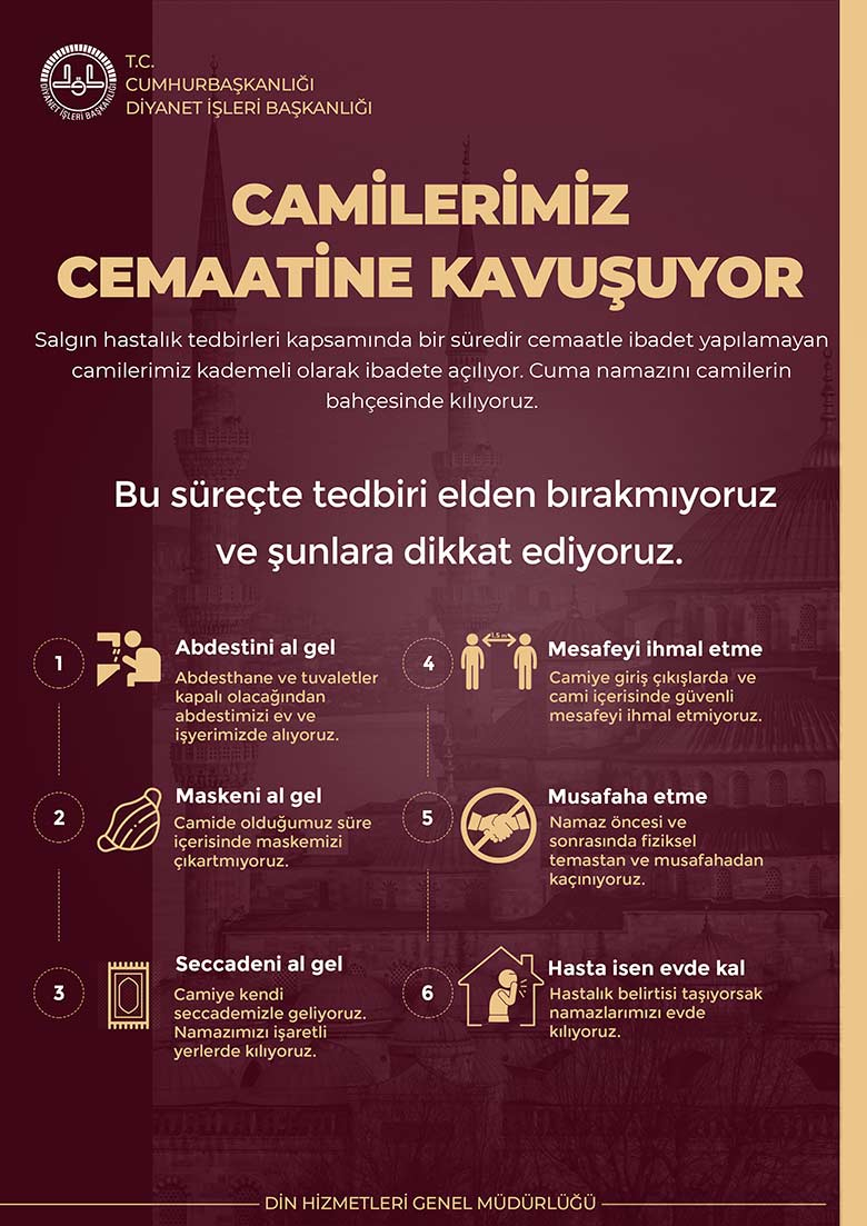 2,5 Ay Aradan Sonra İlk Cuma Namazı