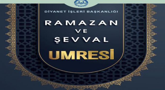 2020 Yılı Ramazan ve Şevval Ayı Umre Müracaatları Başladı