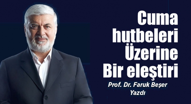 Cuma hutbeleri Üzerine
