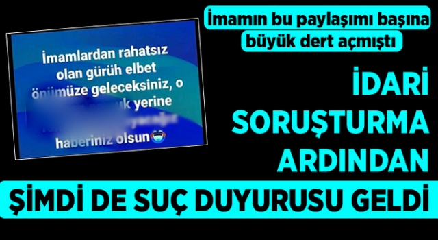 İmama Suç Duyurusu!