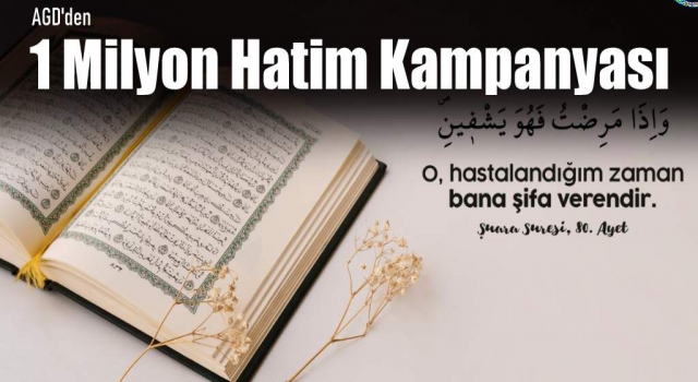 Koronavirüsten hayatını kaybedenler için 1 milyon hatim