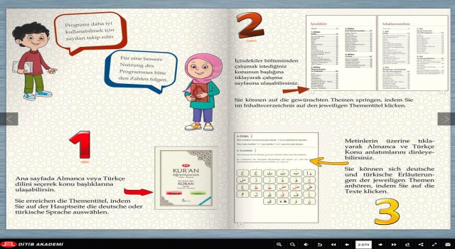 DİTİB'den Türkçe ve Almanca Kur'an-ı Kerim öğrenme programı