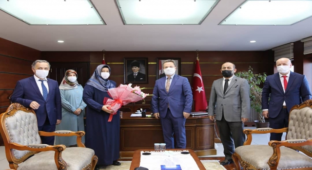 Giresun Valisi Enver Ünlü’ye Camiler ve Din Görevlileri Haftası ziyareti