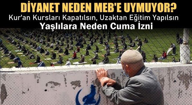 Pandemi bahanesiyle namaz ve cami düşmanlığını göstermek!