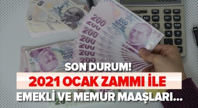 2021 Memur maaşı ne kadar oldu?