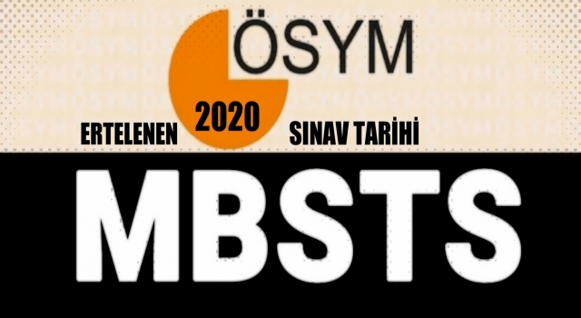 ÖSYM'den ertelenen MBSTS Sınav Açıklaması