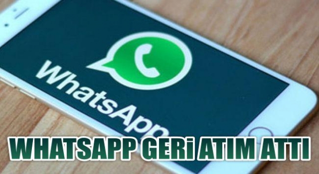 Ve whatsapp geri adım attı