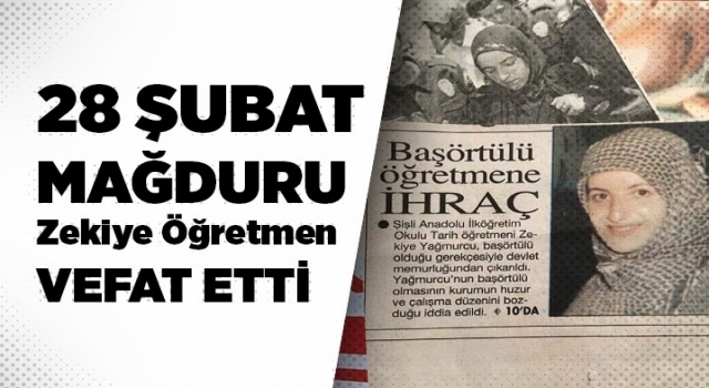 Zekiye Yağmurcu vefat etti