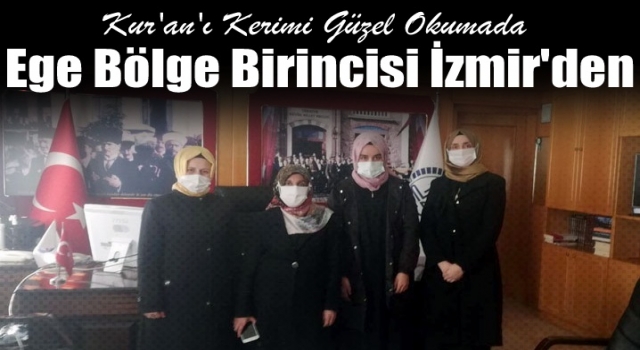 Ege Bölge birincisi İzmir'den