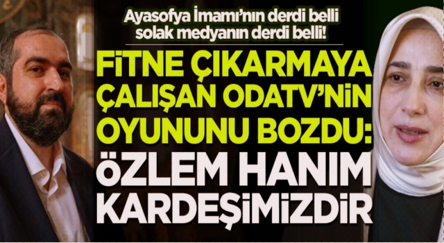 Özlem Hanım kardeşimizdir