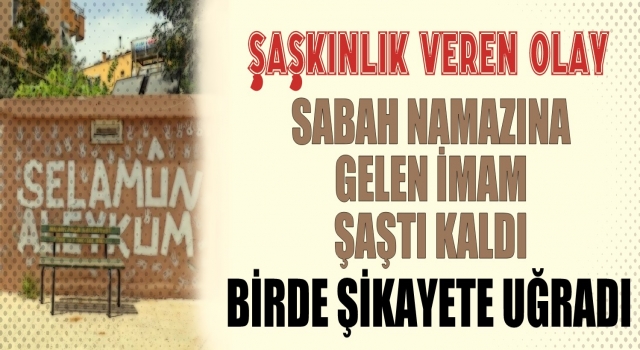 İmamdan şikayetçi oldu