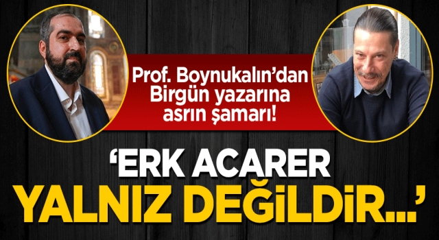 Prof. Boynukalın'dan Birgün yazarına ağır şamar!