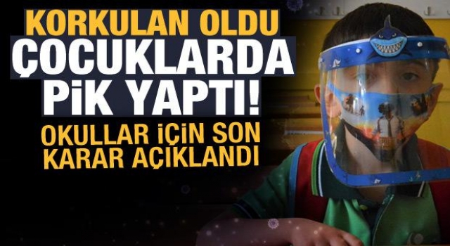 Çocuklarda vaka sayısı pik yaptı! Okullarla ilgili açıklama