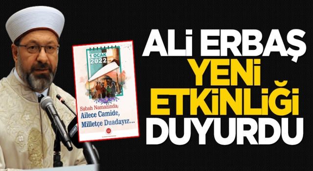 Diyanet yeni etkinliği duyurdu