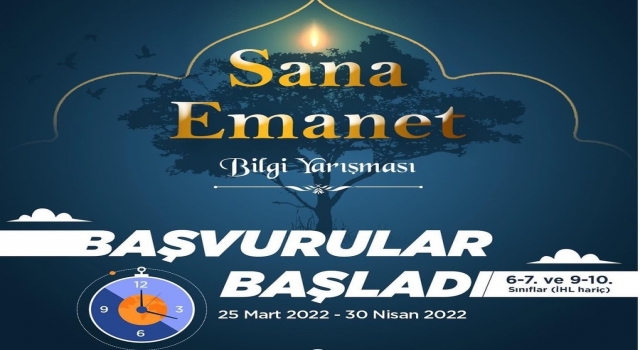 Sana Emanet Online Bilgi Yarışması