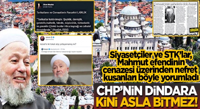 CHP’nin dindara kini asla bitmez!