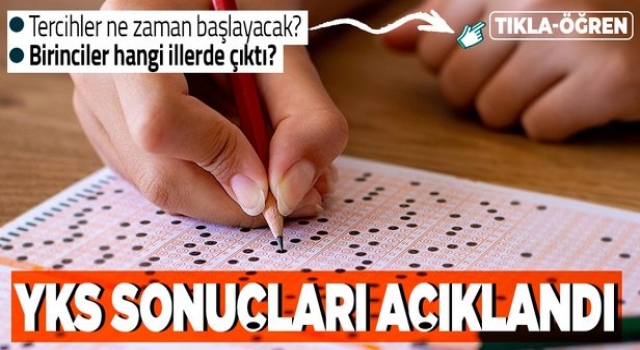 2022 YKS sonuçları açıklandı