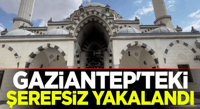 Gaziantep'teki şerefsiz yakalandı