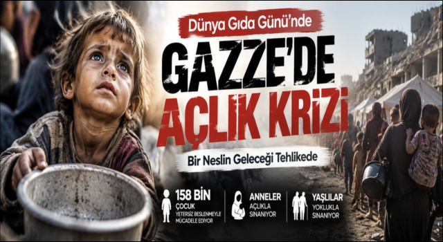Gazze’de Açlık, Bir Neslin Geleceğini Tehdit Ediyor!