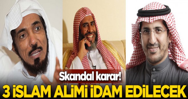 üç İslam alimini Ramazan'dan sonra idam edecek