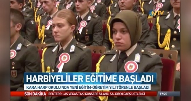 Kara Harp Okulu tarihinde bir ilk