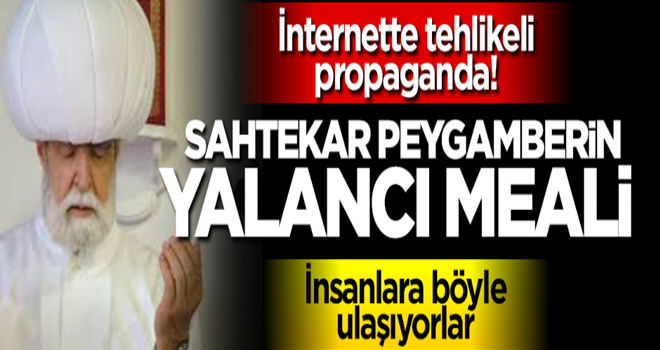 Sahtekâr peygamberin yalancı meali! İskender Evrenesoğlu Kur'an'ı tahrif ediyor