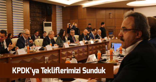 KPDK’ya Diyanet-Sen’in Tekliflerini Sunduk