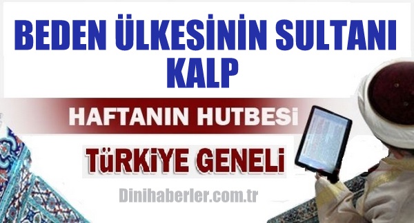 04.12.2015 Tarihli okunacak hutbe.. Turkiye Geneli