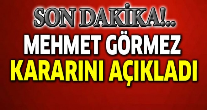 Mehmet Görmez görevi bırakacak mı?