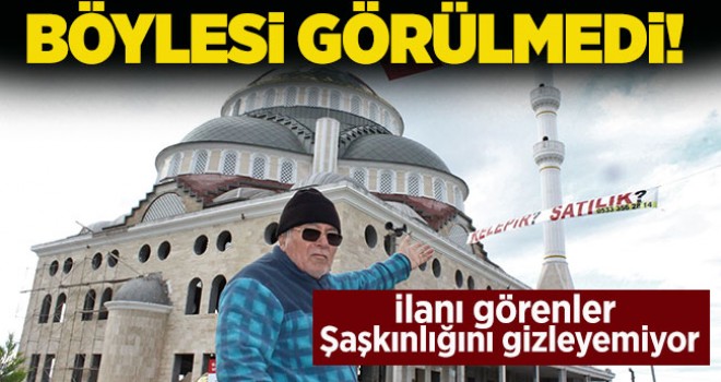 Satılık 'Kelepir' Cami