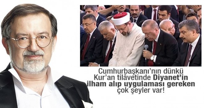 Diyanet'e Tavsiyeler