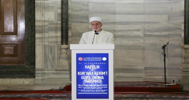 Türkiye 6. Uluslararası Hafızlık ve Kur'an-ı Kerim'i Güzel Okuma Yarışmas