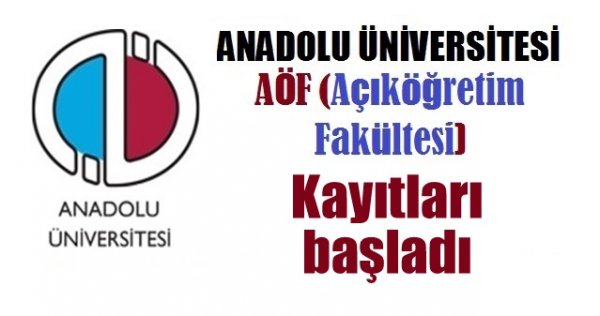 2015-2016 AÖF kayıt yenileme başladı