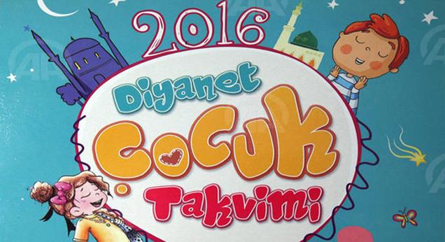 2016 yılı ‘Diyanet Çocuk Takvimi’ hazır…