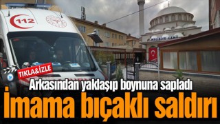 Cami'de İmam Bıçaklı Saldırıya Uğradı