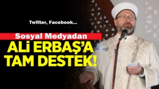 Diyanet İşleri Başkanı Erbaş'a büyük destek