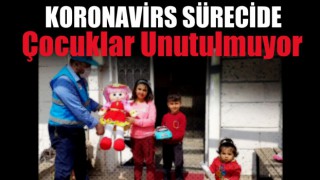 Koronavirüs sürecinde çocuklar unutulmuyor