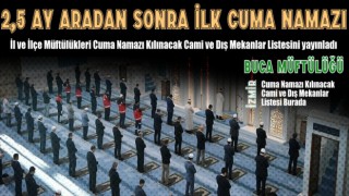 29 Mayıs Günü Cuma Namaz Kılınacak Camiler ve Dış Mekanlar