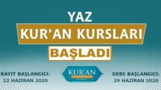 Diyanet'ten Sosyal medyada Yaz Kur’an Kursu tanıtım etkinliği