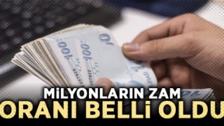 Maaşlara Yapılacak zam oranları belli oldu