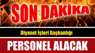 Diyanet 5000 Personel Alımı Yapacak