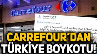 Carrefour Suudi Arabistan'dan Türk mallarına boykot