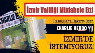 Charlie Hebdo Dergisinin yayın danışmanı İzmir Belediyesi tarafından onore ediliyor!