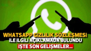 Facebook Türkiye'den WhatsApp açıklaması