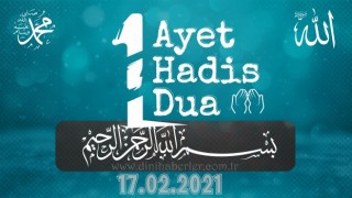 Her Güne Bir Ayet, Bir Hadis, Bir Dua