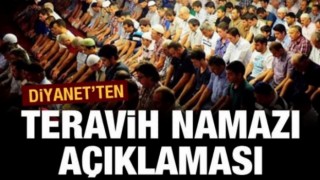 Din İşleri Yüksek Kurulu'ndan teravih namazı açıklaması