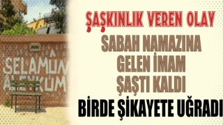 İmamdan şikayetçi oldu