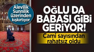 Cami sayısından rahatsız oldu