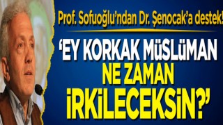 Ebubekir Sofuoğlu'ndan İhsan Şenocak Hoca'ya destek