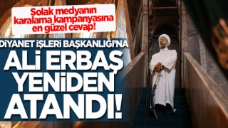 Diyanet İşleri Başkanlığına Ali Erbaş yeniden atandı!